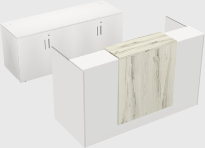 Modular reception desk
