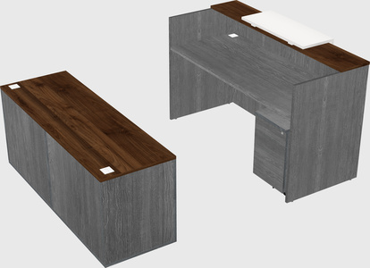 Modular reception desk