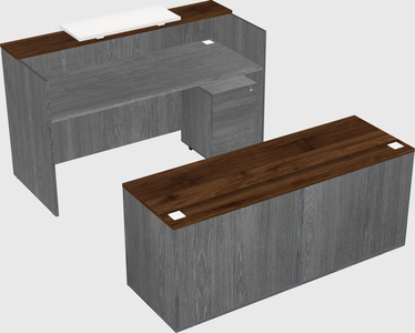Modular reception desk