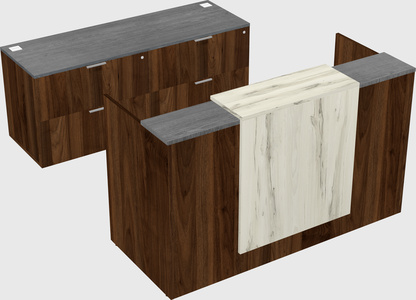 Modular reception desk