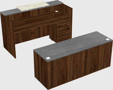 Modular reception desk
