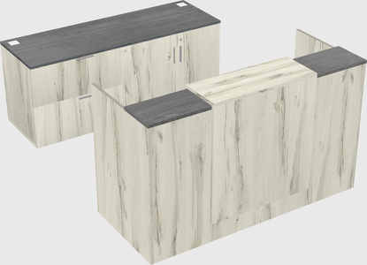 Modular reception desk