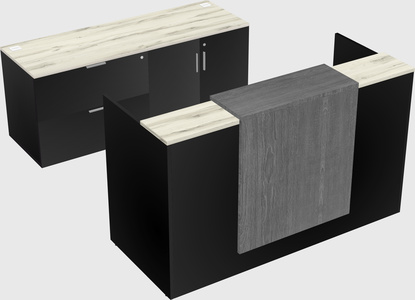 Modular reception desk