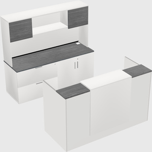Modular reception desk