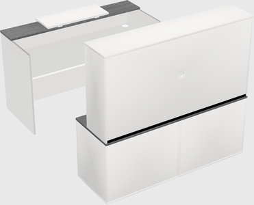 Modular reception desk