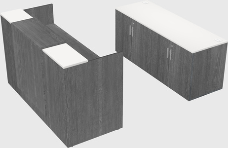 Modular reception desk