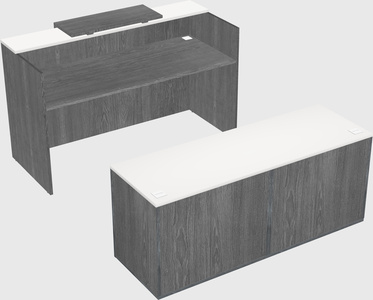Modular reception desk