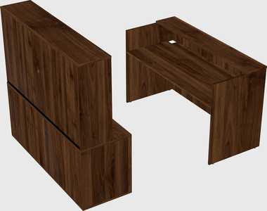 Modular reception desk