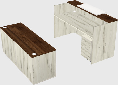 Modular reception desk