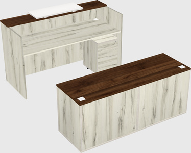 Modular reception desk