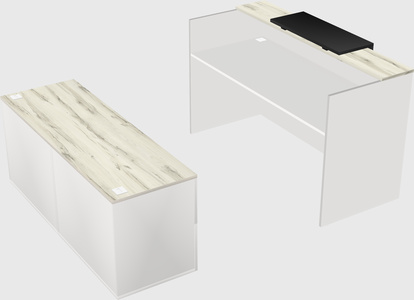 Modular reception desk