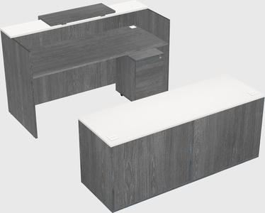 Modular reception desk