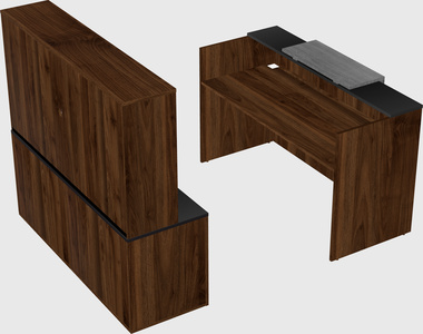 Modular reception desk