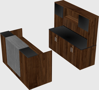 Modular reception desk