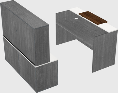 Modular reception desk