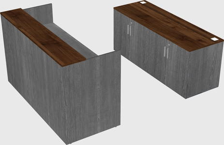 Modular reception desk