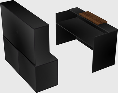 Modular reception desk