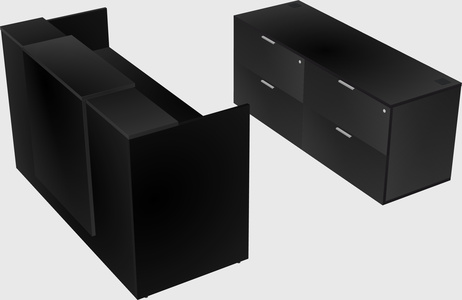 Modular reception desk