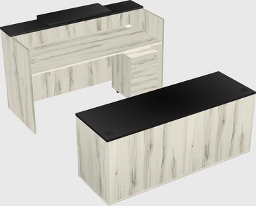 Modular reception desk