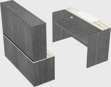 Modular reception desk