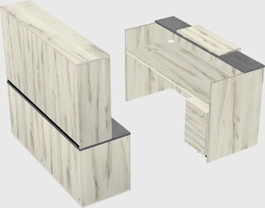 Modular reception desk