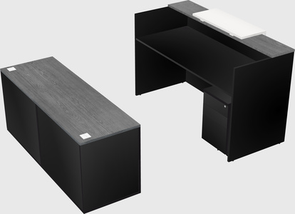 Modular reception desk