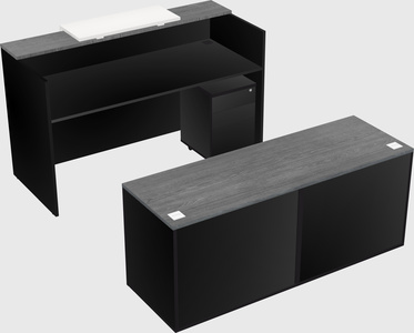 Modular reception desk