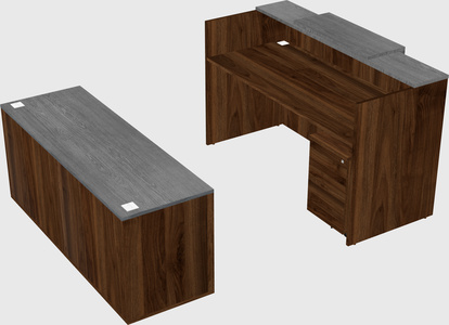 Modular reception desk