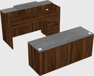 Modular reception desk