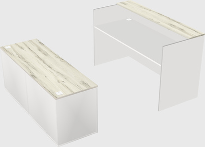 Modular reception desk