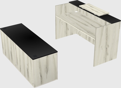 Modular reception desk
