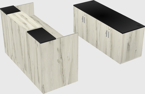 Modular reception desk