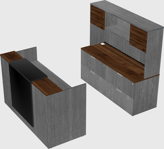 Modular reception desk