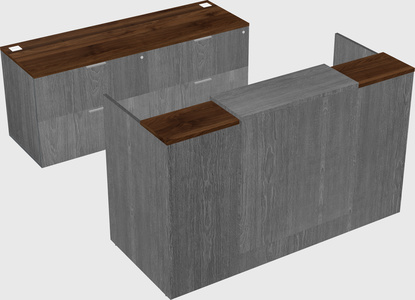 Modular reception desk