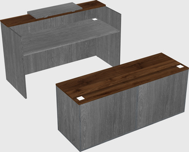 Modular reception desk