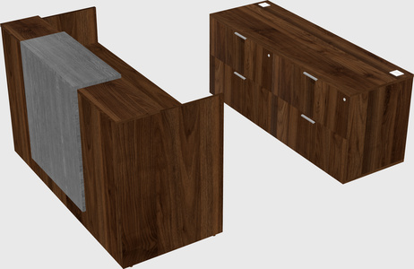 Modular reception desk