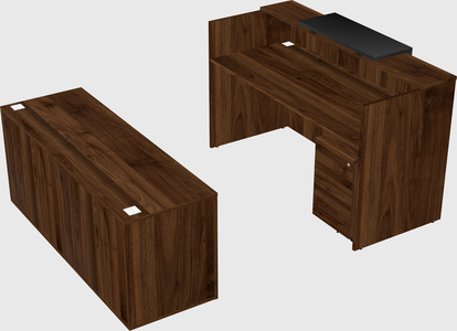 Modular reception desk