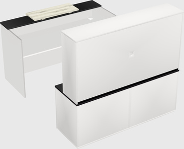 Modular reception desk