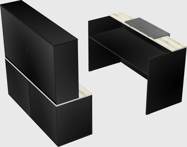 Modular reception desk