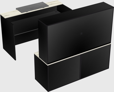 Modular reception desk