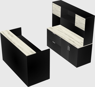 Modular reception desk