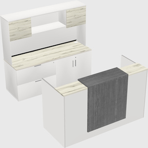 Modular reception desk