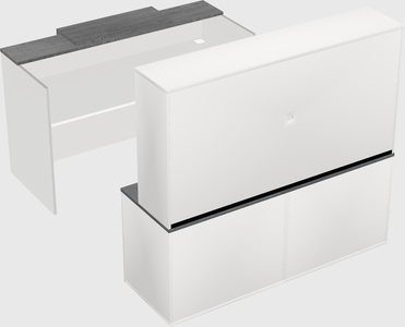 Modular reception desk