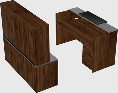 Modular reception desk