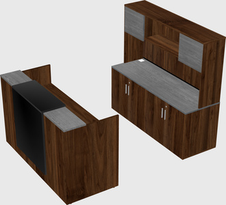Modular reception desk