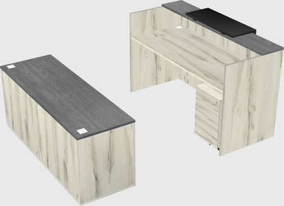 Modular reception desk