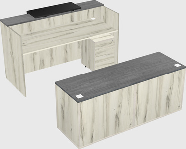 Modular reception desk