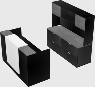 Modular reception desk