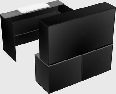 Modular reception desk