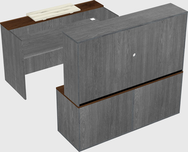 Modular reception desk